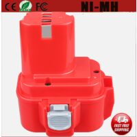 14.4V 4.8Ah pour Makita PA14 1420 1433 1422 Ni-MH Batterie 1434 1435 1435F 192600-1 193985-8 192699 193157-5 193158-3 pour Makita 1051D 4033D 5094D 6280D 8280D JR140D ML140 UB140D