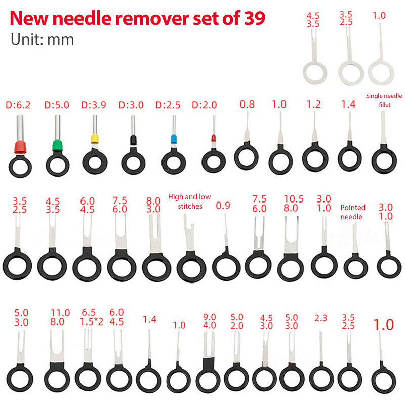 Kit Rimozione Terminali Cablaggio - 21 Pezzi, Per Auto E Elettronica
