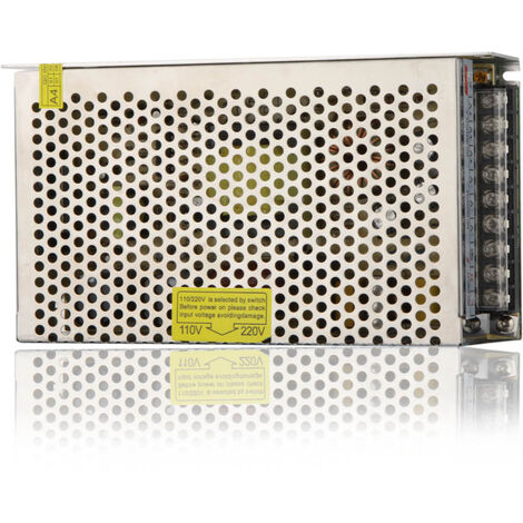 Alimentatore 24V 10A 240W - Per LED, Trasformatore AC/DC Con Protezioni