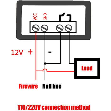 di temperatura Display a LED Modulo termostato Regolatore di