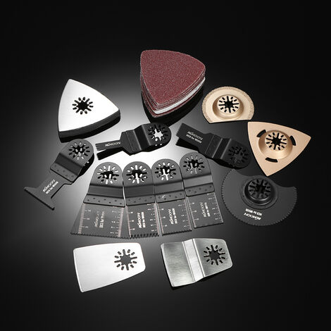 4 Lame Diamantate 34mm Per Multitool Oscillante - Per Taglio Legno E Lavorazioni Fai Da Te