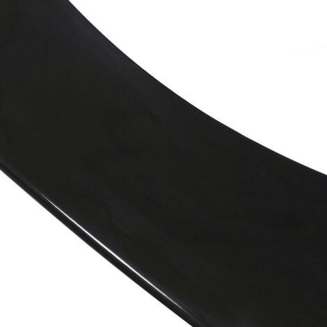 AUTSOME 4 pezzi kit corpo spoiler paraurti mento labbro anteriore nero per auto  universale