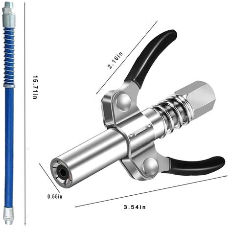 Kit Ugelli Per Grasso - 6 Pezzi Con Distributore Per Lubrificazione Precisione - Foto 5