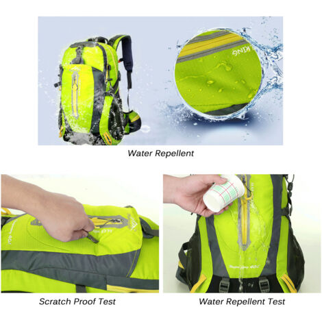 Zaino Escursionismo 40L Bseash - Leggero, Resistente All'Acqua Per Trekking E Viaggi - Foto 3