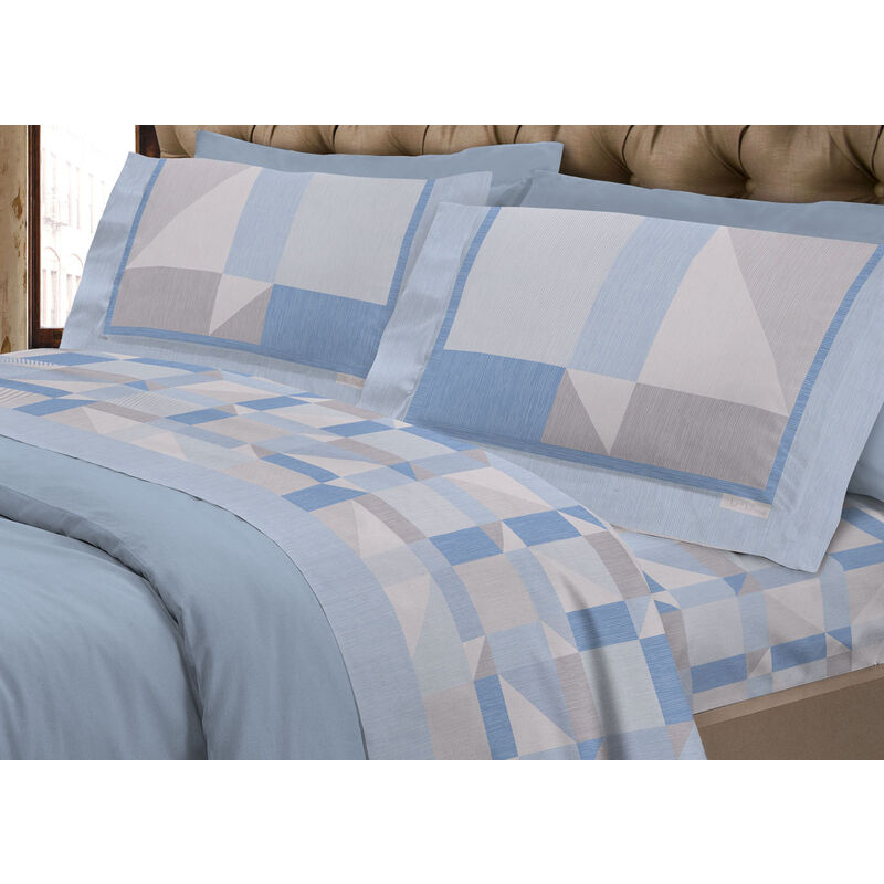 Completo Letto Flanella Atene 100% Cotone