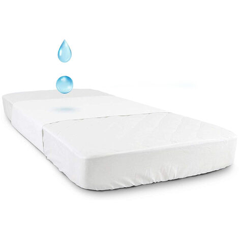 Traversa Per Letto Lavabile Impermeabile Igienica Antiacaro Modello Protective, misuraMatrimonialecoloreTraversa