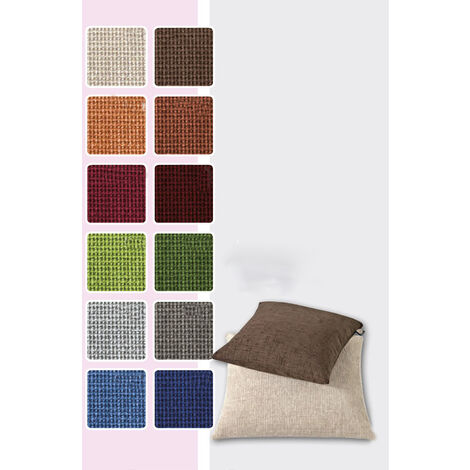Fodera Arredo Disegno Intreccio, misura40x40colorePorpora (1/3)