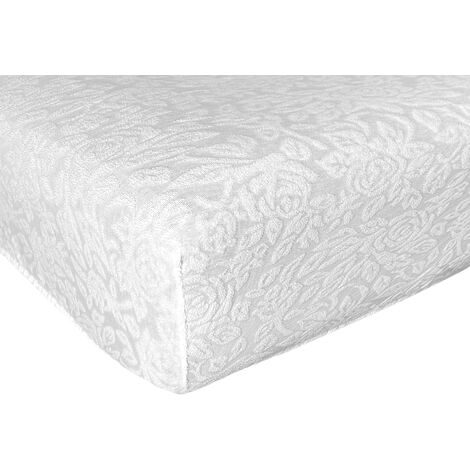 Coprimaterasso Elasticizzato In Spugna Jacquard Con Maxi Angoli Modello Elegance, misuraMatrimonialecoloreElegance