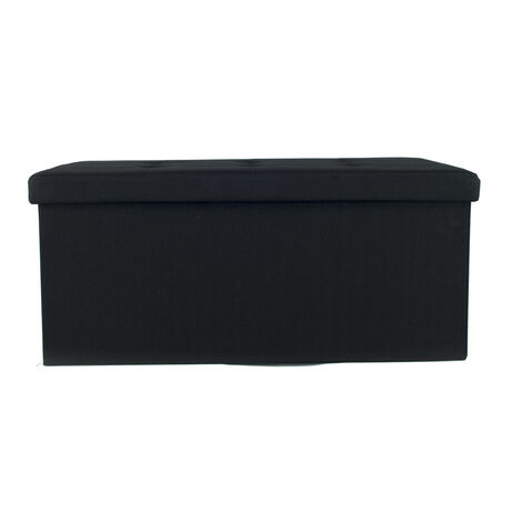 Pouf - Pouf In Pelle Dal Morocco (nero
