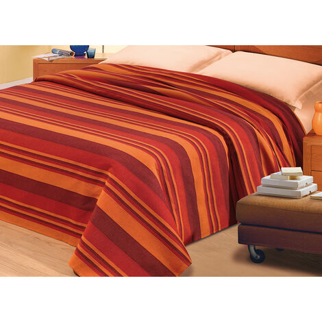 Copritutto Disegno Kiara Fantasia Rigata A Righe, misura180x260coloreNero (1/4)