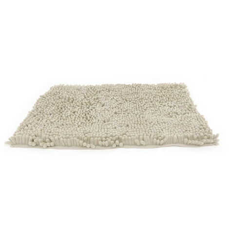 Tappeto Bagno Retro Gommato Antiscivolo Lavorazione Shaggy Modello Passatello, misura60x120coloreBurgundy