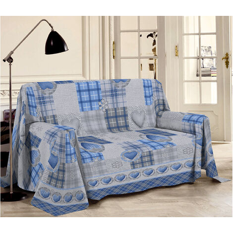 Telo Arredo Linea Pensieri Delicati In 100% Cotone Disegno Love Mountain, misuraSingolocoloreBeige