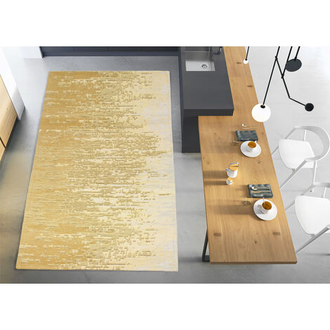 Tappeto Passatoia Cucina Corsia Retro Antiscivolo Disegno Tamigi Colore Oro By Suardi, misura55x190coloreOro (1/5)
