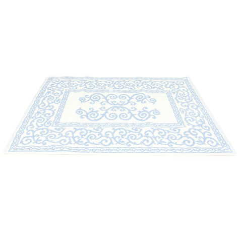 Tappeto Da Bagno Disegno Augusta Colore Azzurro Modello O.B., misura60x90coloreAzzurro (1/2)