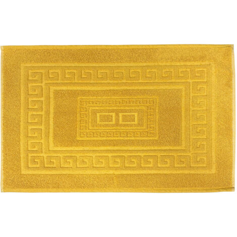 Tappeto Da Bagno Disegno Torino Colore Senape, misura45x60coloreSenape