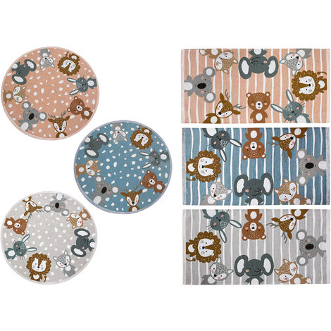 FODELIUY Tappeto Pista Macchinine Bambini, Grigio - Morbido, Antiscivolo e Sicuro, per Cameretta, Stanza Giochi e Asilo, Ideale per Bambini e Bambine (160×230cm