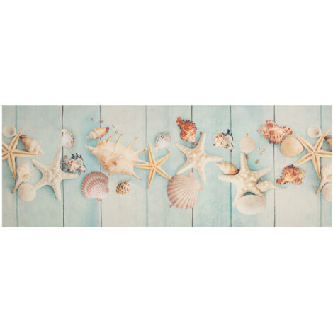 Tappeto Passatoia Cucina Antiscivolo Linea Futura Profumo Di Mare By Suardi, misura52x115coloreProfumo Di Mare