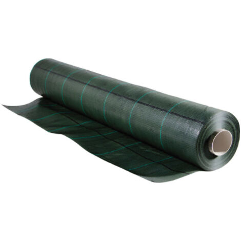 Telo Pacciamatura Drenante Verde Per Giardino, Serra, Orto Anti Erbacce, misura100x2.1coloreTelo