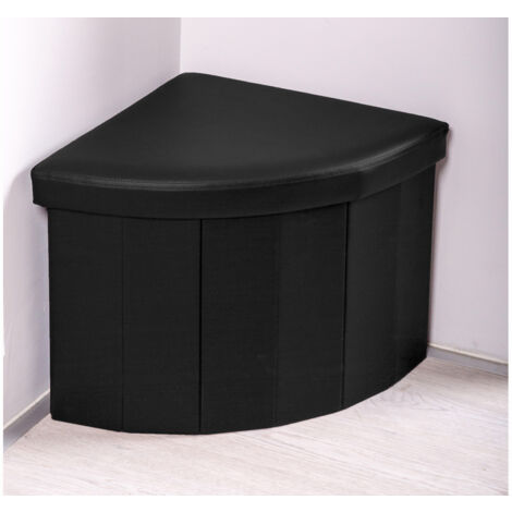 Deshome - Pouf poggiapiedi divano 83x83x44 cm stoffa idrorepellente