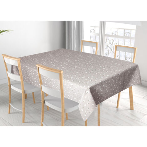 Tovaglia Miros Resinata Antimacchia Copritavolo Cucina Disegno Holly
