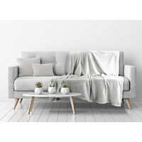 Coperta In Micropile Super Morbida 203x152 Cm - Leggera E Accogliente Per Divano, Letto, Campeggio E Viaggio - Antipilling - 4