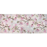 Tappeto Cucina Antiscivolo Stampa Digitale Emozioni Fantasia Magnolia Giapponese By Suardi, misura58x280coloreMagnolia Giapponese