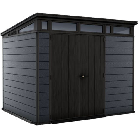 Keter Cortina 97 Gartenhaus - 279x218x226cm - Kunststoff - Grau (1/5)