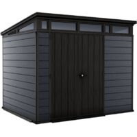 Keter Cortina 97 Gartenhaus - 279x218x226cm - Kunststoff - Grau