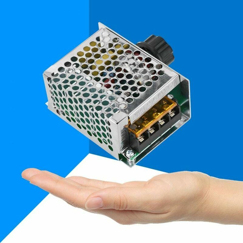 Régulateur De Vitesse PWM Jevina Pour Ventilateur 12V - Alimentation USB Type-C - Réglage 0-100% - Pour Refroidissement PC, Watercooling