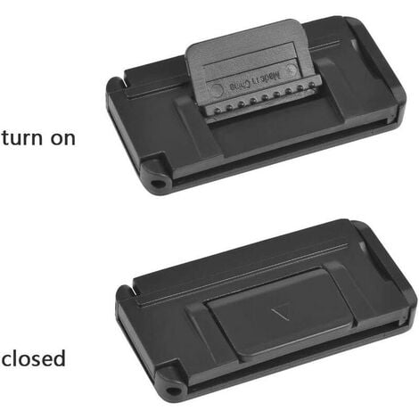 vhbw 4x Clés d'extraction pour autoradio compatible avec Audi A8 4D voiture  - Outils pour déblocage d'autoradio, longueur 7 cm