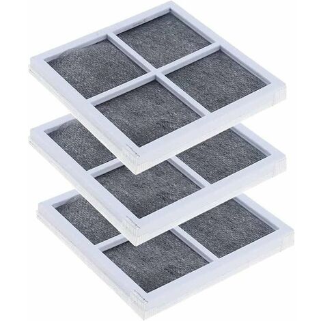 3 Pièces -  à Air de Rechange LG Pure n Fresh pour Réfrigérateur,Filtre à Air de Réfrigérateur, Filtre à air pour congélateur Compatible avec LG LT120F, LFX31925SW, LFX31925SB