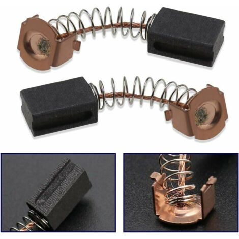 Balais Charbon Pour Aspirateur KARCHER WD3 WD2 - Lot De 2 - Remplacement Durable