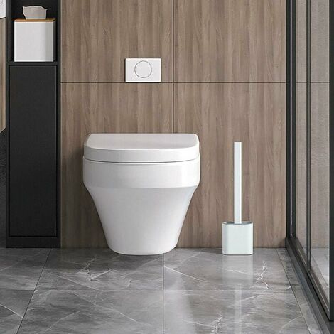 MSV Brosse Wc avec support PP & Inox Gris Anthracite]  Brosse wc, Brosse  toilette, Accessoires salle de bain