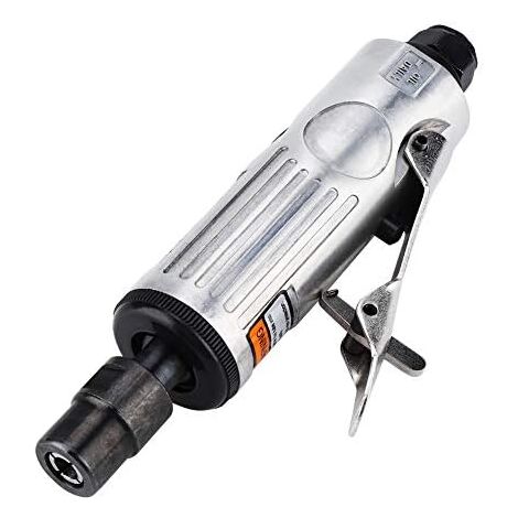 Kit Meuleuse Pneumatique 16 Pièces - 25000 RPM, Mandrin 3mm Et 6mm, Avec Têtes De Meulage Et Clé