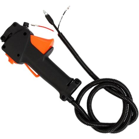 Interrupteur De Poignée De Tondeuse à Gazon De 26mm, Avec Câble D