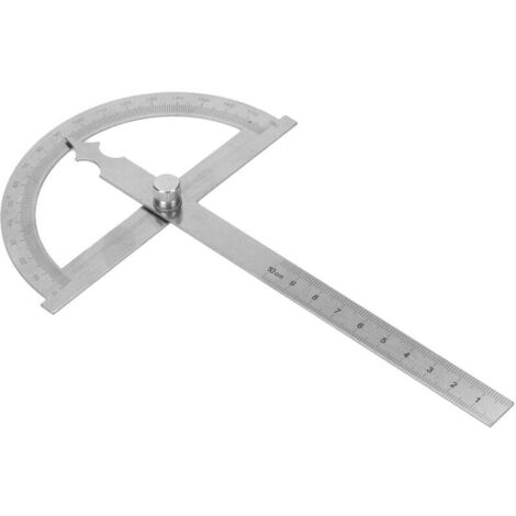 Rapporteur D'Angle FEMONGY - Acier Inoxydable 160mm - Précision Ingénierie & Bricolage