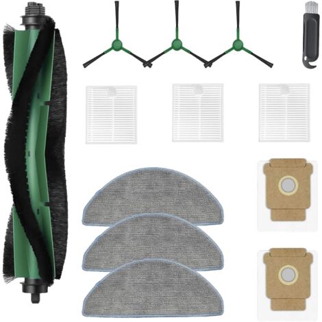 Lot 6 Serpillières Microfibre Pour IRobot Roomba Combo Essential – Lavables, Réutilisables, Compatibles Y0140 Y0110 Y0112