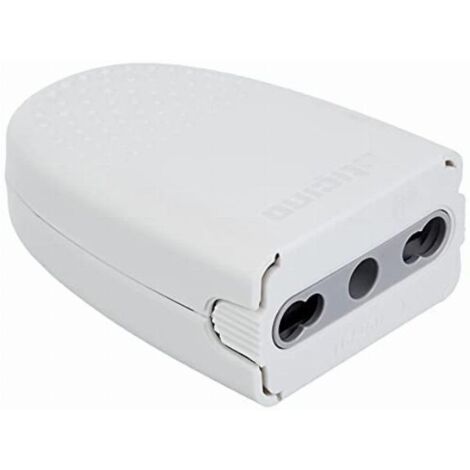 Bticino Presa salvaspazio 2+T 10/16A bipasso bianco S2670TAE (1/4)