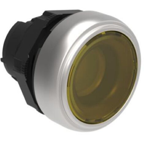 Pulsante Luminoso Rasato Giallo ( Lovato Cod. Lpcbl105 )