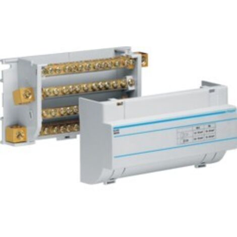Ripartitore Modulare A Barrette Fisse Hager 4P 160A 12 Connessioni KJ01D