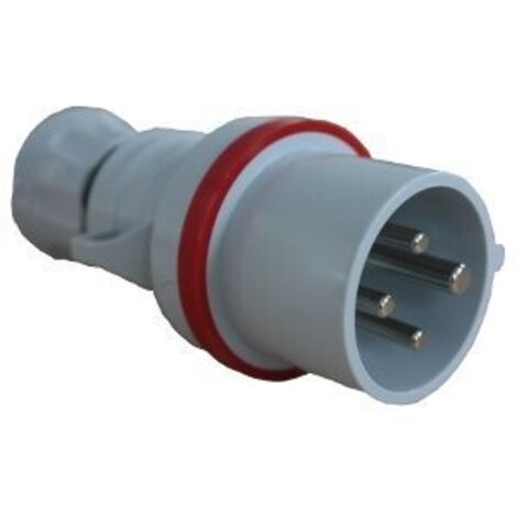 Spina Mobile Gewiss IP44 IP54 3P+T 16A 380-415V - Presa Industriale Rossa, Cablaggio A Vite GW60008H - Foto 10