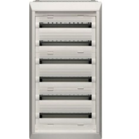Quadro ad incasso Hager Vega D 144 Moduli senza porta FU62LN