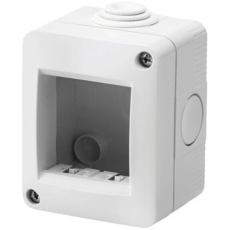 Contenitore Autoportante Protetto 2P Ip40 Grigio ( GEWISS cod. GW16502 )
