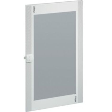 Porta in vetro trasparente Hager 1000X500mm per quadri FU/FD62LN FD62TN