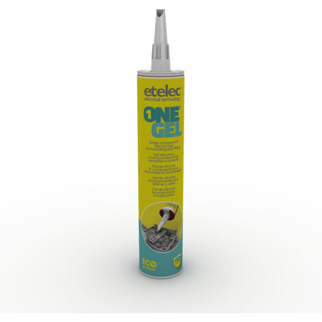 Onegel Gel Siliconico Riaccessibile Pronto Uso Riempimento Isolanti Sigillature 0,300 Litri