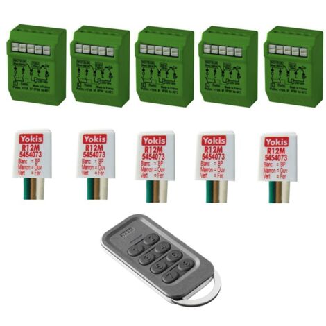 Kit 5 Tapparelle Radio Power 500W ( Urmet Cod. 5454556 ) (1/4)