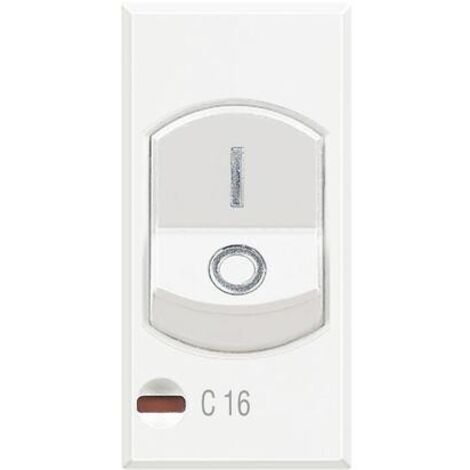 Interruttore Magnetotermico Bipolare 1P+N16A 3Ka ( BTICINO cod. HD4301A16 )