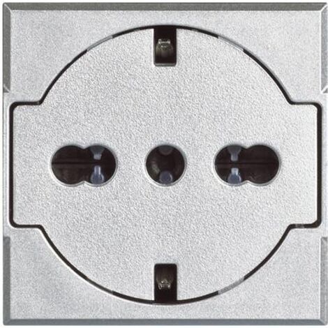 Presa Bipasso Flat Standard Ted/Ita Tech Axolute ( Bticino Cod. Hc4140/16F ) (1/2)
