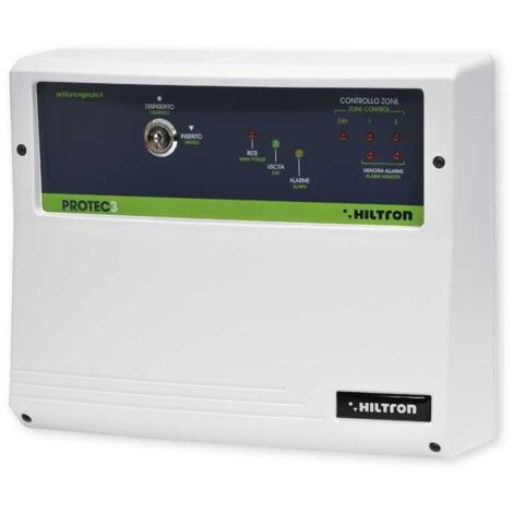 Centrale Antifurto 2 Zone + 24H Non Escludi ( HILTRON cod. PROTEC3 )
