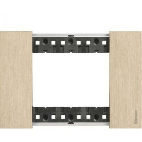 Placca 3P Oro Living Now ( Bticino Cod. Ka4803Zw ) (1/5)
